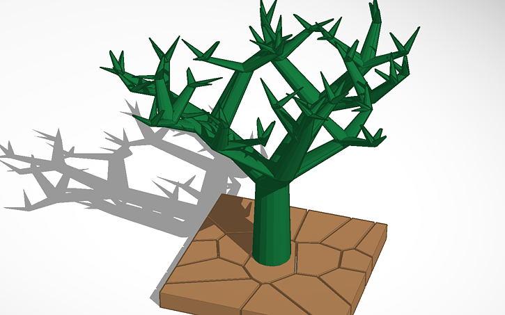 3D design My Bodacious Tree - Tinkercad