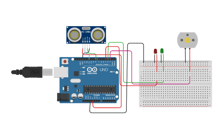 Circuit design Circuito con sensor ultrasonido María Clara Lengua ...