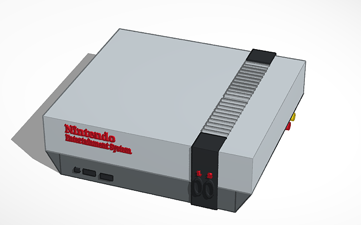 3D design ~Original~ NES | Tinkercad