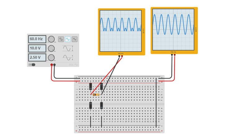 Circuit design Clara | Tinkercad