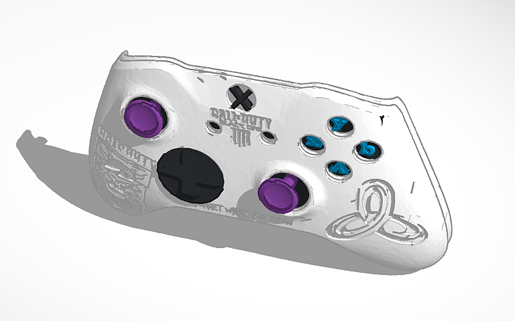 3D design xbox elit controller - Tinkercad
