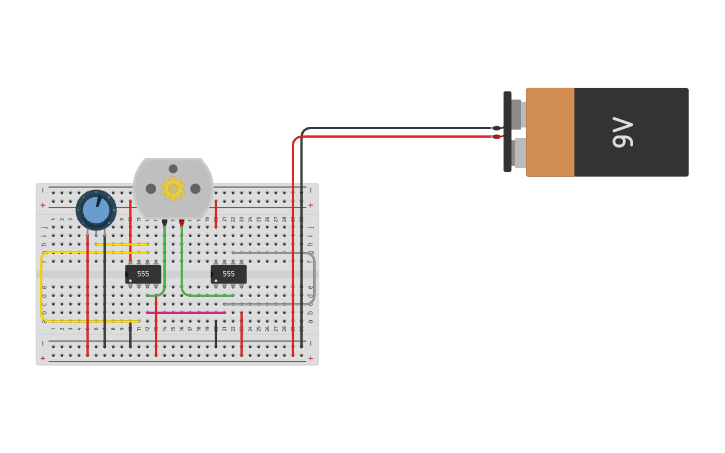 Circuit design 50_CIRCUIT_TIMER_555: H-BRIDGE | Tinkercad