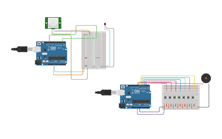 Circuit design Etapa 4 - Arduino em bloco/alfanumerico | Tinkercad