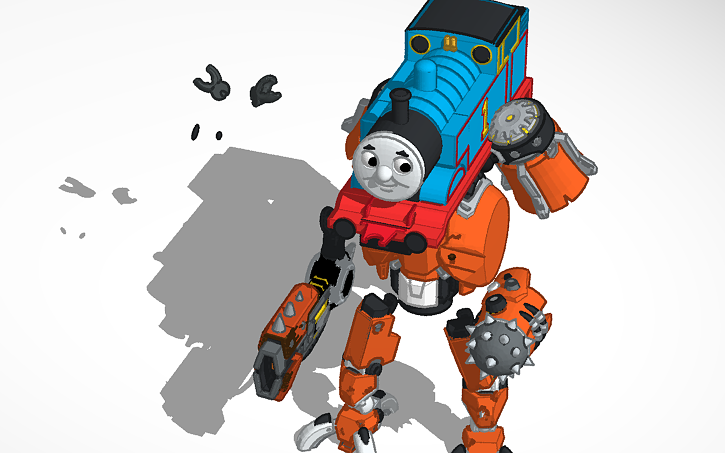 3D design ROBOT - Tinkercad