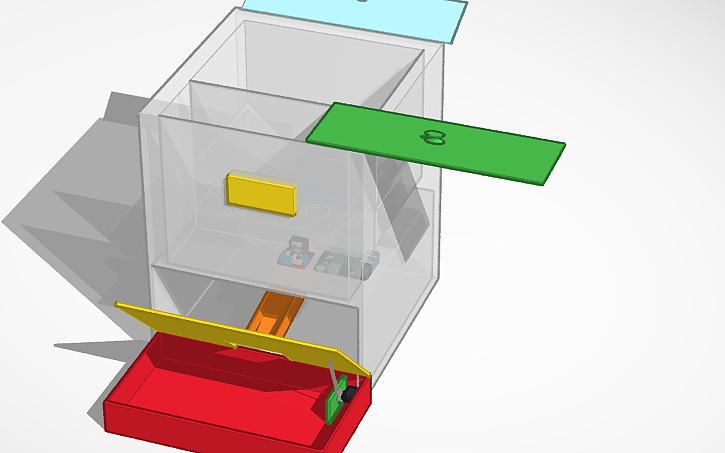 3D design Capstone-Cat Feeder - Tinkercad