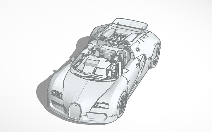 Bugatti Tinkercad