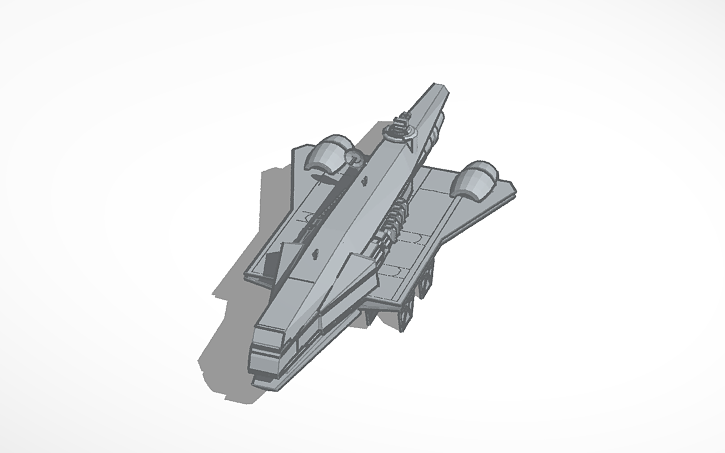 3D design Star Wars Gozanti Cruiser (Empty Interior) | Tinkercad