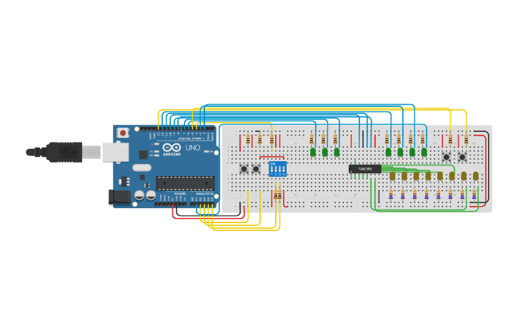 Circuit design Sim. Arduino 1 | Tinkercad