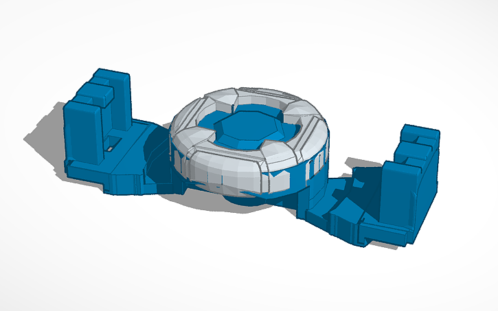 3d Design Beyblade Burst Sparking Sparking Core Tinkercad