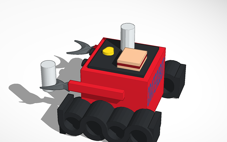 3D design Robot design - Tinkercad