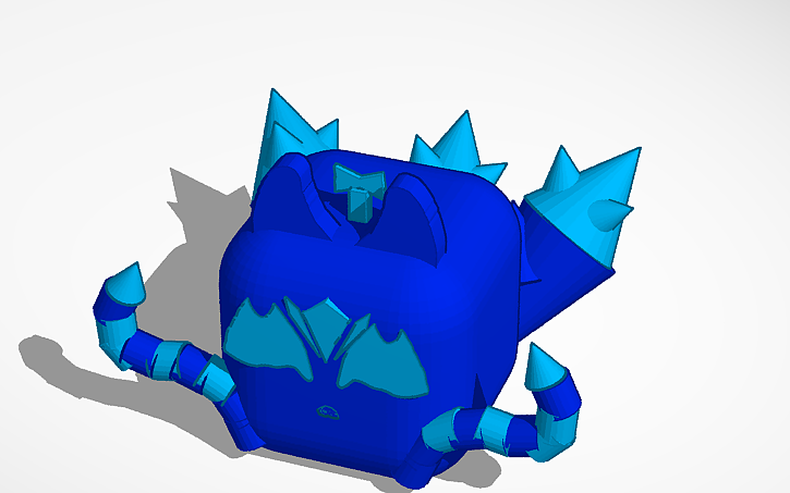 3D design Kitsune fruit blox fruits - Tinkercad