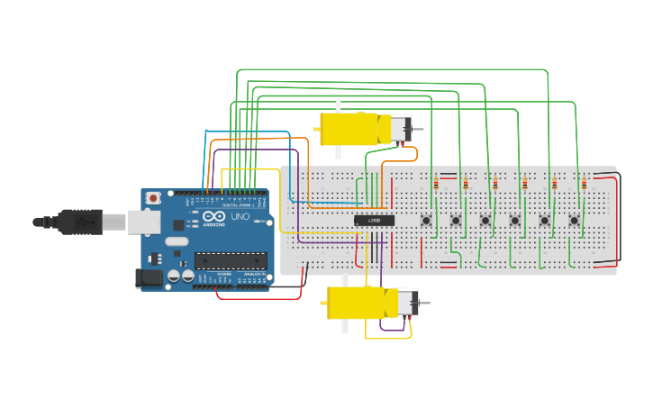 Circuit design joystick | Tinkercad