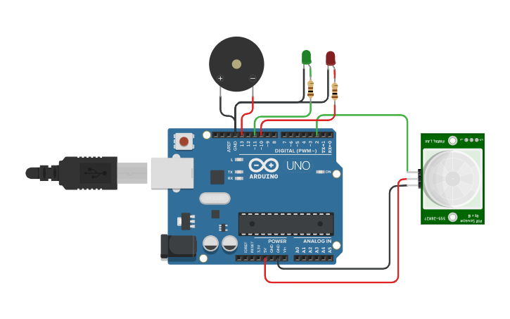 Circuit design lab7 arduino - Tinkercad