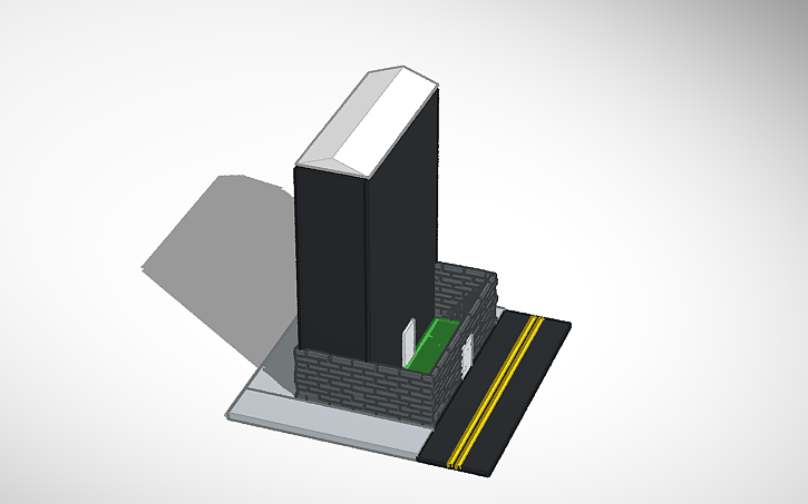 3D design ciudad - Tinkercad