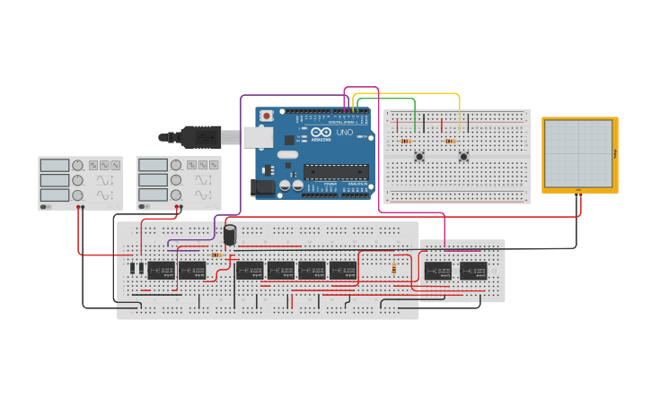 Circuit Design Powerful Lahdi-bruticus - Tinkercad