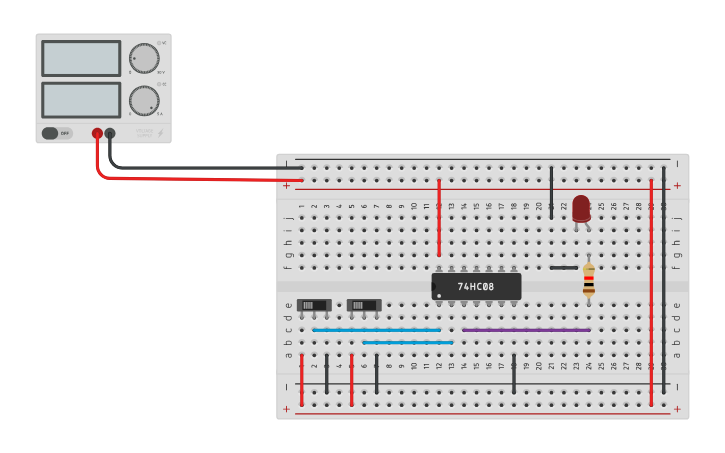 Circuit design Shiny Elzing-Fyyran - Tinkercad