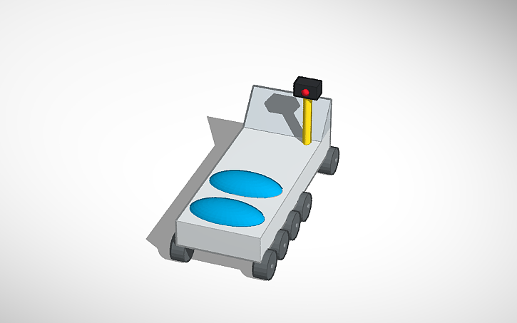 3D design марсоход - Tinkercad