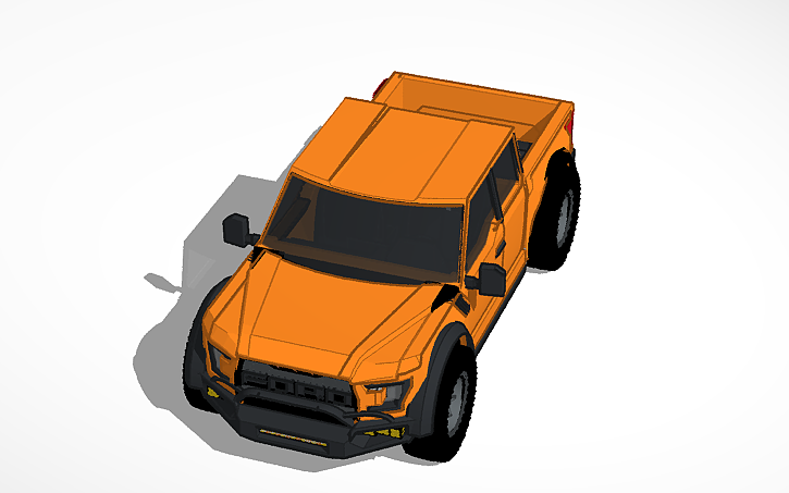 3D design Ford Raptor - Tinkercad