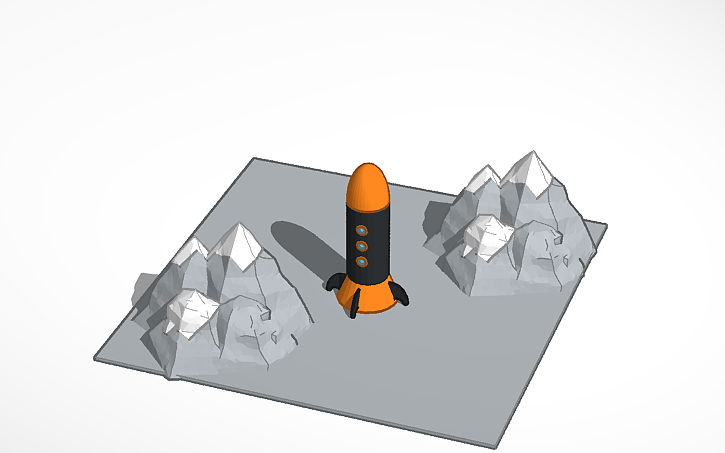 How to make a low poly Rocket in blender 