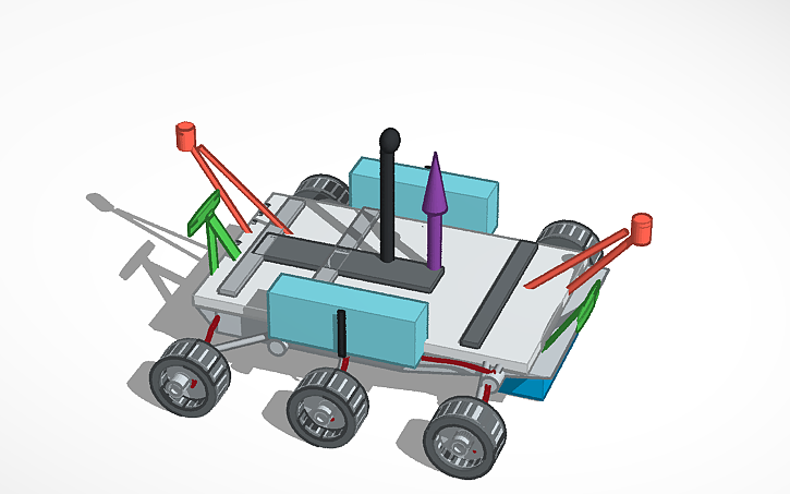 3D design Rover design | Tinkercad