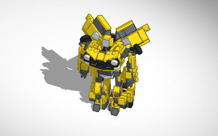 3D design Bumblebee - Sebastian Orrala - Tinkercad