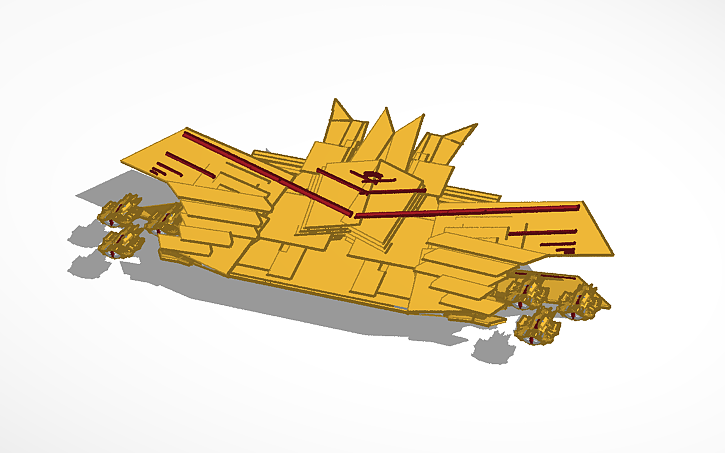 Formic Mini Ship 3D design Formic Ships | Tinkercad