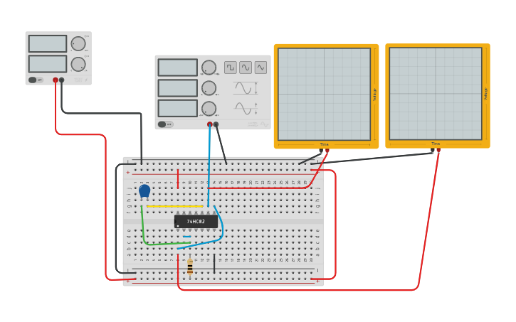 Circuit design atividade 4 - Tinkercad