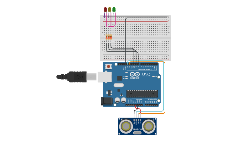 Circuit design lab4.1 - Tinkercad