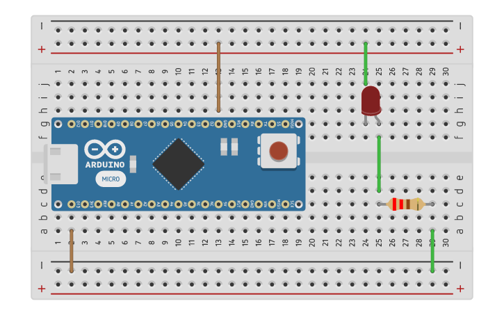 Circuit design Arduino LED Circuit | Tinkercad