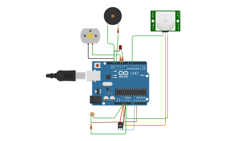 Circuit design ASSIGNMENT 1 - Tinkercad