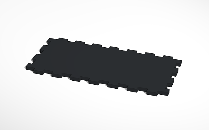 3D design Raspberry Pi Case (FRONT) - Tinkercad