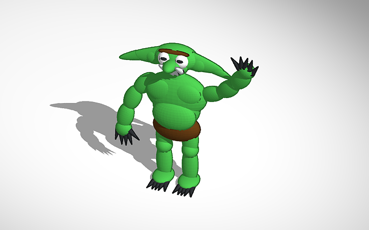 3D design Goblin Wave - Tinkercad