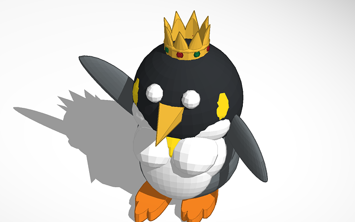 3D design Princess Patty Penguin #PenguinDatingGame | Tinkercad