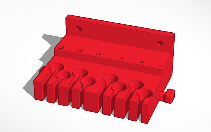 3d Design Metric T Wrench Hex Sockets Organizer Tinkercad 3d Design Metric T Wrench Hex Sockets Organizer Tinkercad