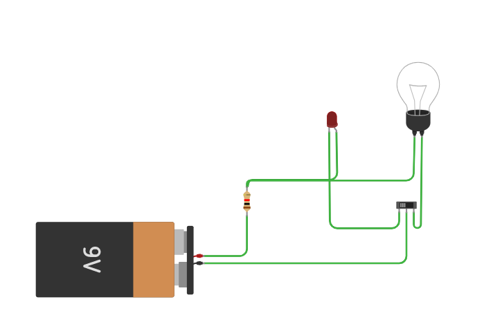 Circuit design Receptor Lumínico | Tinkercad