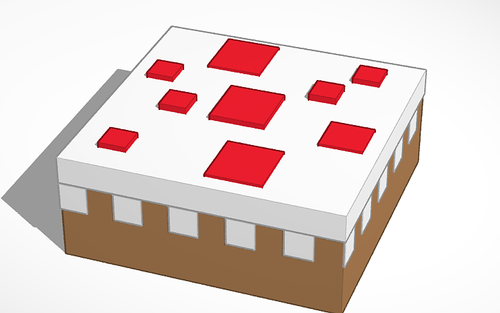 How To Draw A Minecraft Cake
