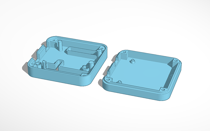 3D design Arduino uno BOX (arrotondat0) - Tinkercad