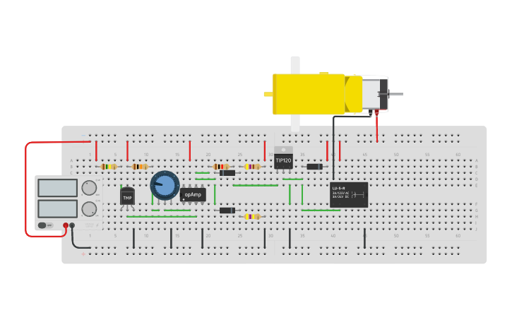 Circuit design Circuito Proyecto | Tinkercad