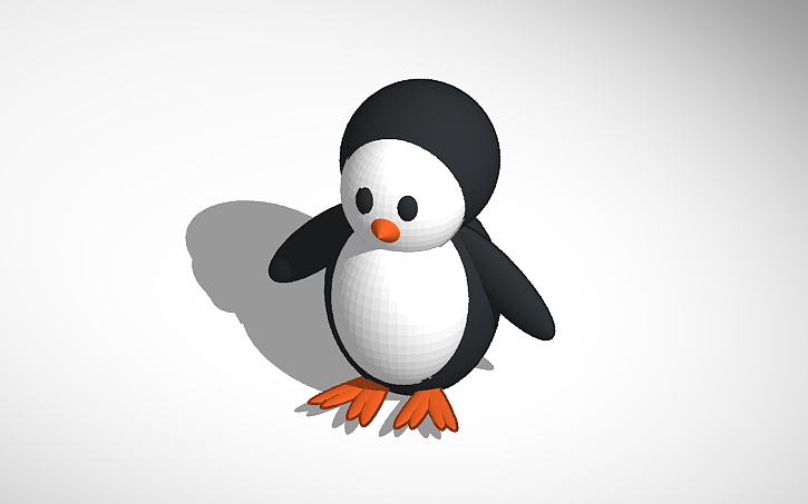 3D design Pinguino_40_8°A - Tinkercad