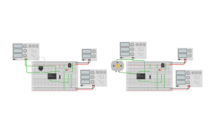 Circuit design Relay analog assignment 2 - Tinkercad