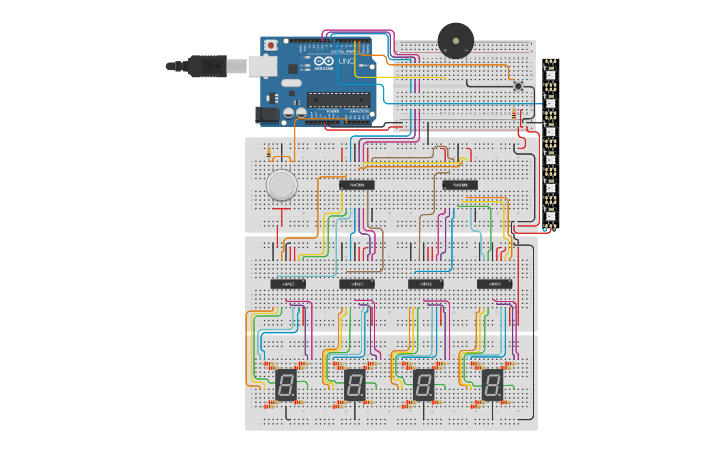 Circuit design Sensore Gas_1 | Tinkercad