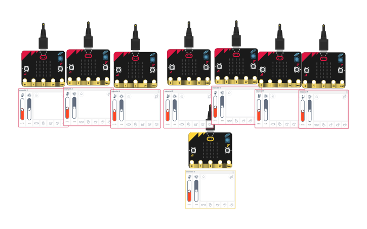 prácticas micro:bit con tinkercad Images High Quality... Circuit design 7 on 1 micro:bit | Tinkercad