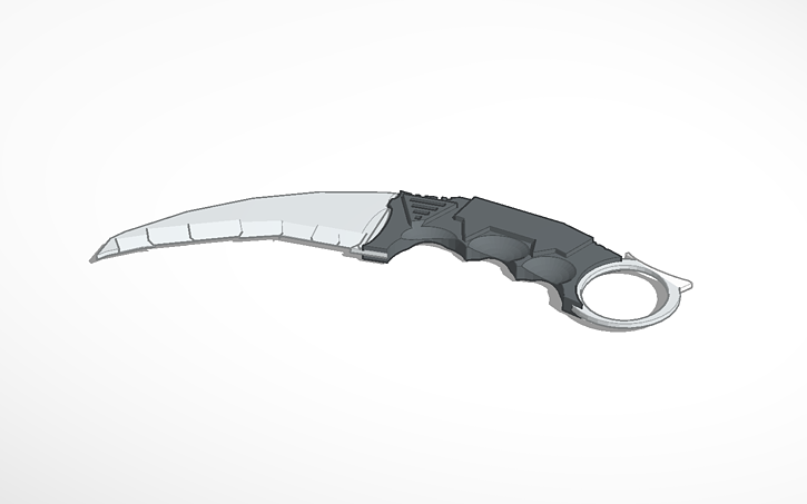 3d Design Karambit Normal 