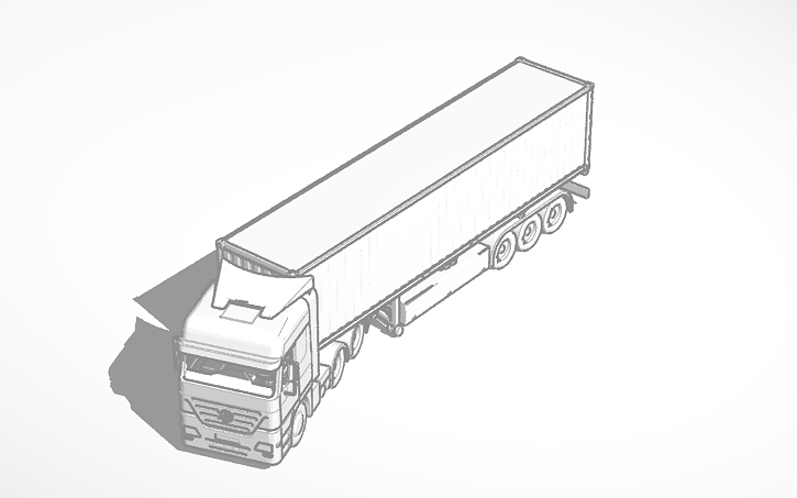 3D design Copy of Truck - Tinkercad