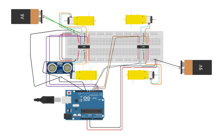 Circuit design FINAL - Tinkercad