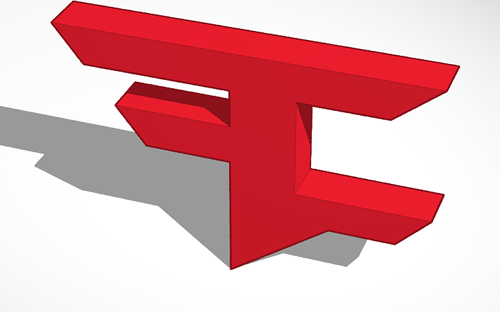 Faze Clan Logo Tinkercad