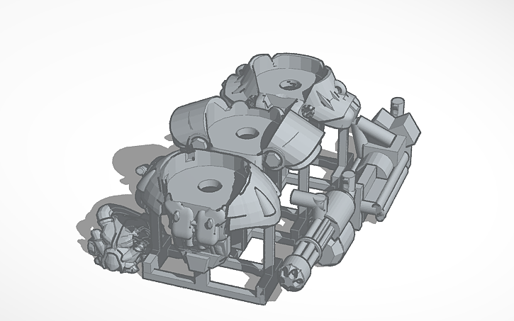 3d Design Copy Of Lego Fallout Power Armor Pack Tinkercad