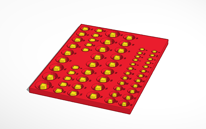 3D design Socket Tray - Tinkercad