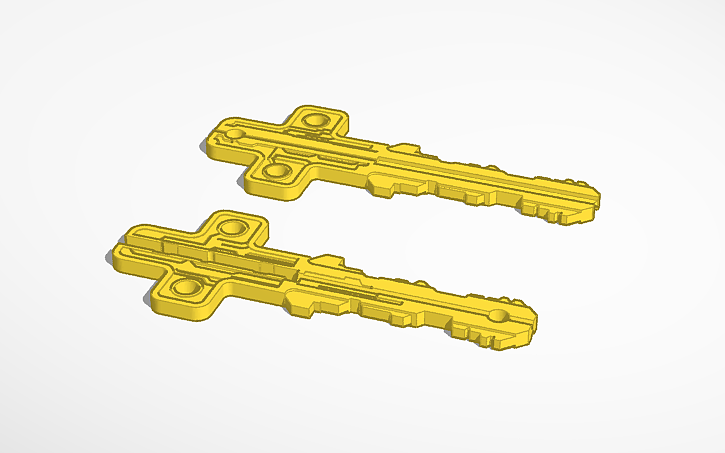 Mission Key 3D design Mission Impossible: key 2 - Tinkercad