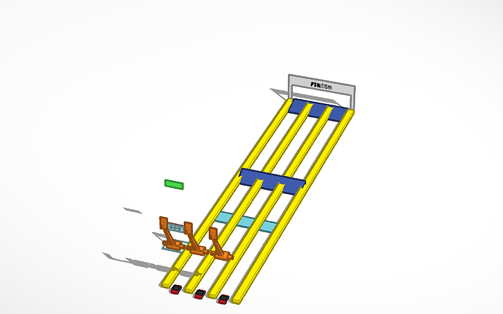 3D design Crazy Race (Sim Lab) - Tinkercad